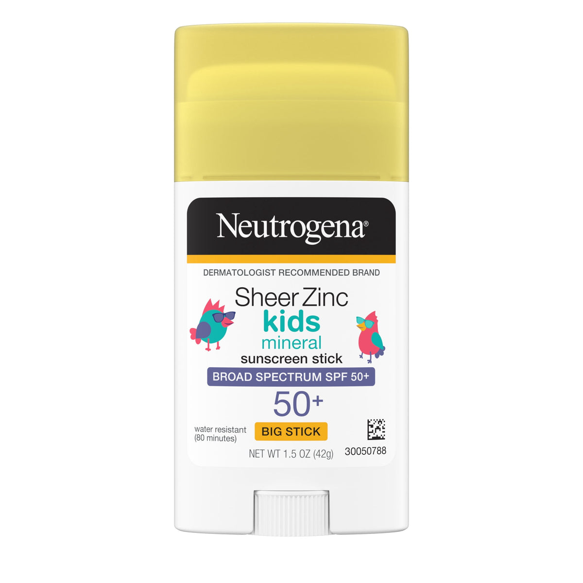 Neutrogena Sheer Kids Mineral Sunscreen Stick, SPF 50, 1.5 oz
