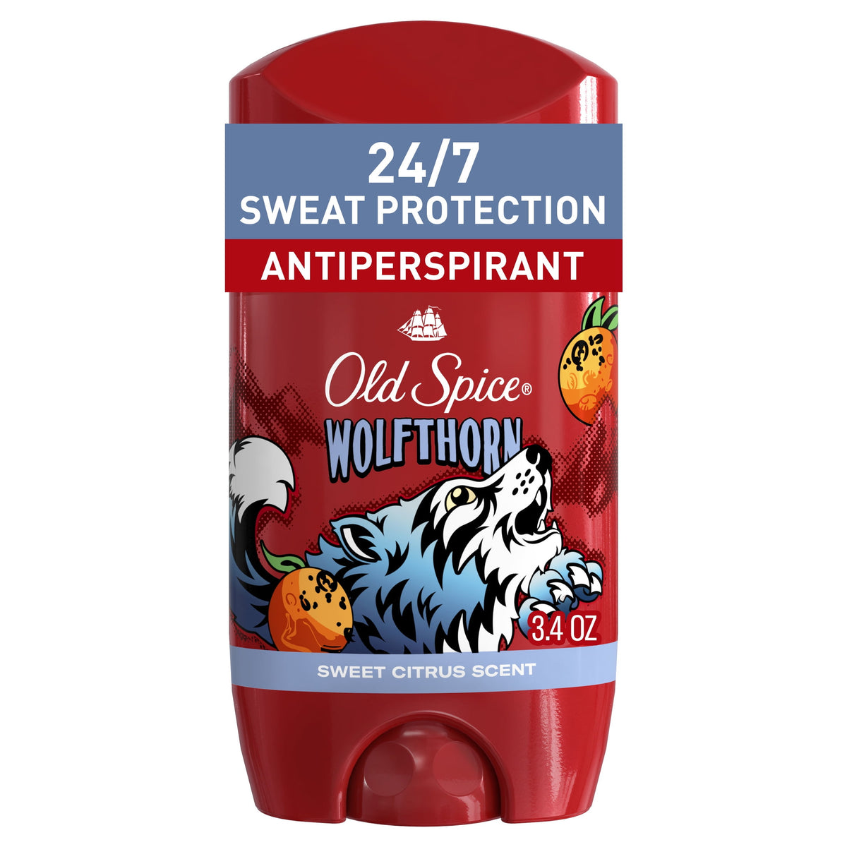 Old Spice Antiperspirant Deodorant for Men, Wolfthorn, 3.4 oz