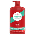 Old Spice Body Wash for Men, Pure Sport, 24/7 Shower Fresh, 33.4 fl oz