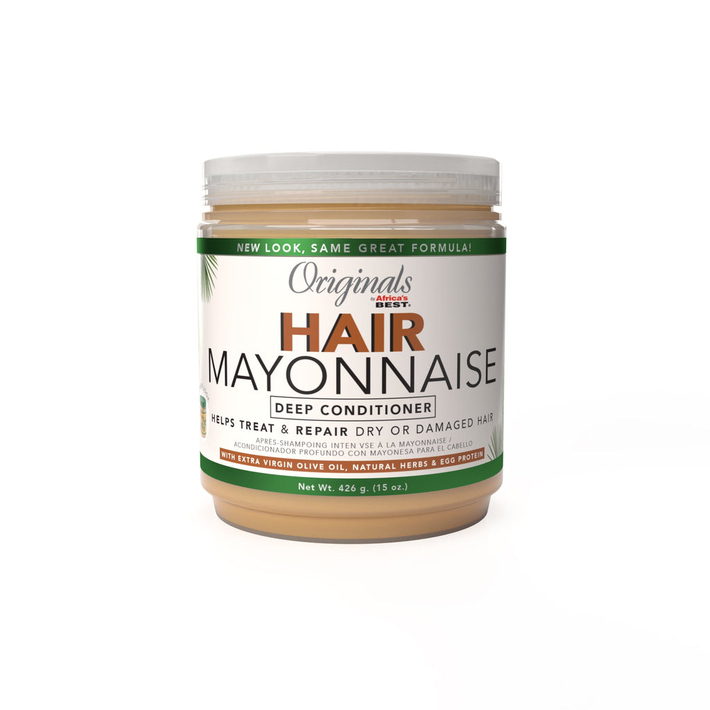 Originals by Africa's Best Hair Mayonnaise Deep Conditioner for Dry, Damaged Hair, 15 oz