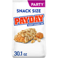 PayDay Peanut Caramel Candy Bars & Miniatures, Party Pack, 30.1 oz