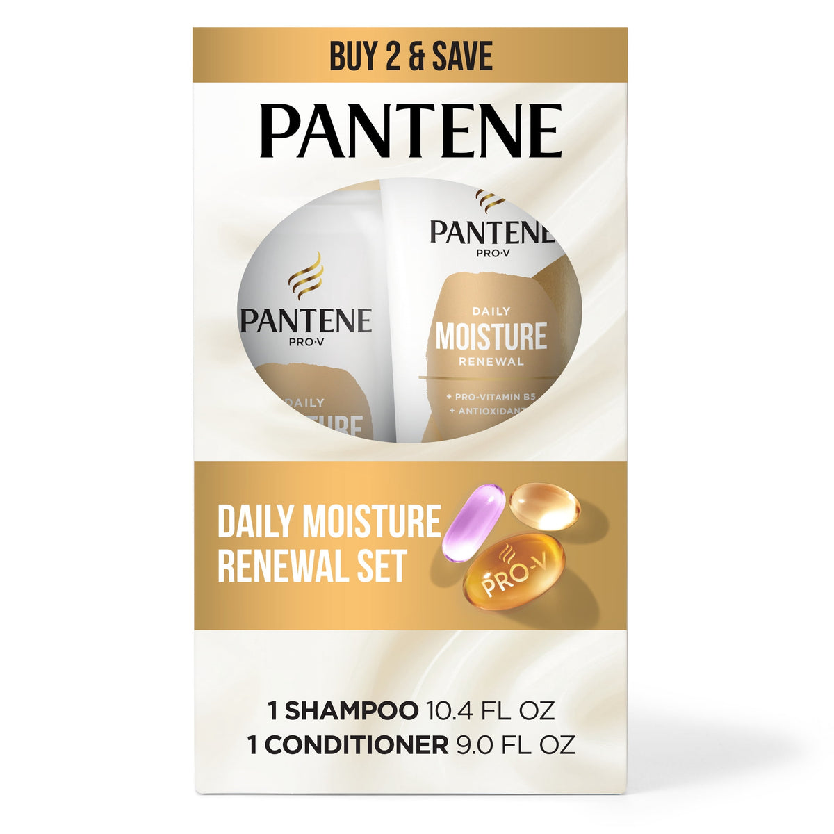Pantene Pro-V Daily Moisture Renewal Shampoo and Conditioner Set