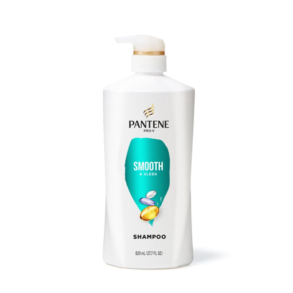 Pantene Pro-V Shampoo, Smooth and Sleek, All Hair Styles, 27.7 fl oz
