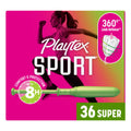 Playtex Sport Tampons, Unscented, Super (36 Count)