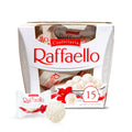 Raffaello Almond Coconut Candy, 15 Individually Wrapped Treats, Perfect for sharing, 5.3 oz