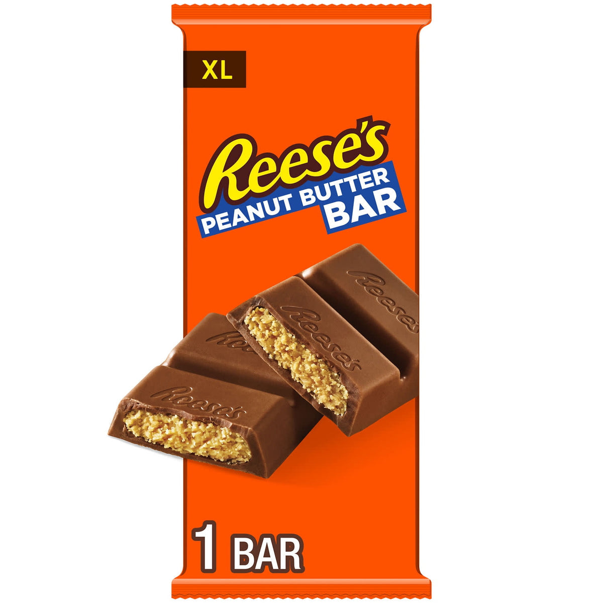 Reese's Chocolate Peanut Butter Creme XL Candy, Bar 4.25 oz