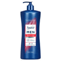 Suave Men Thick & Full Strengthening 2-in-1 Shampoo & Conditioner, Birch & Oakwood Scent, 28 FL OZ