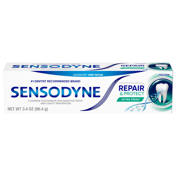 Sensodyne Repair and Protect Sensitive Toothpaste, Extra Fresh, 3.4 Oz