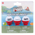 Shakespeare Hide-A-Hook Bobber, 3-Pack, Weighted Fishing Bobbers for Kids