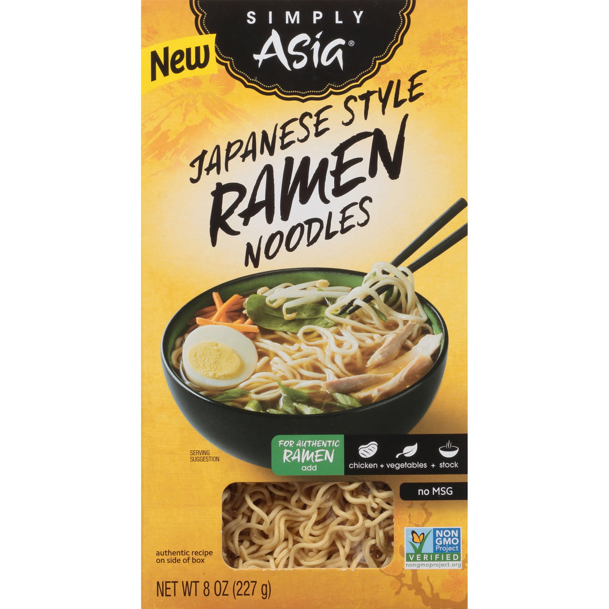 Simply Asia Japanese Style Ramen Noodles, 8.0 oz Box