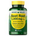 Spring Valley Beet Root Dietary Supplement, 1000 mg, 90 Count