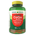 Spring Valley Rapid Release CoQ10 Softgels, 200mg, 150 Count