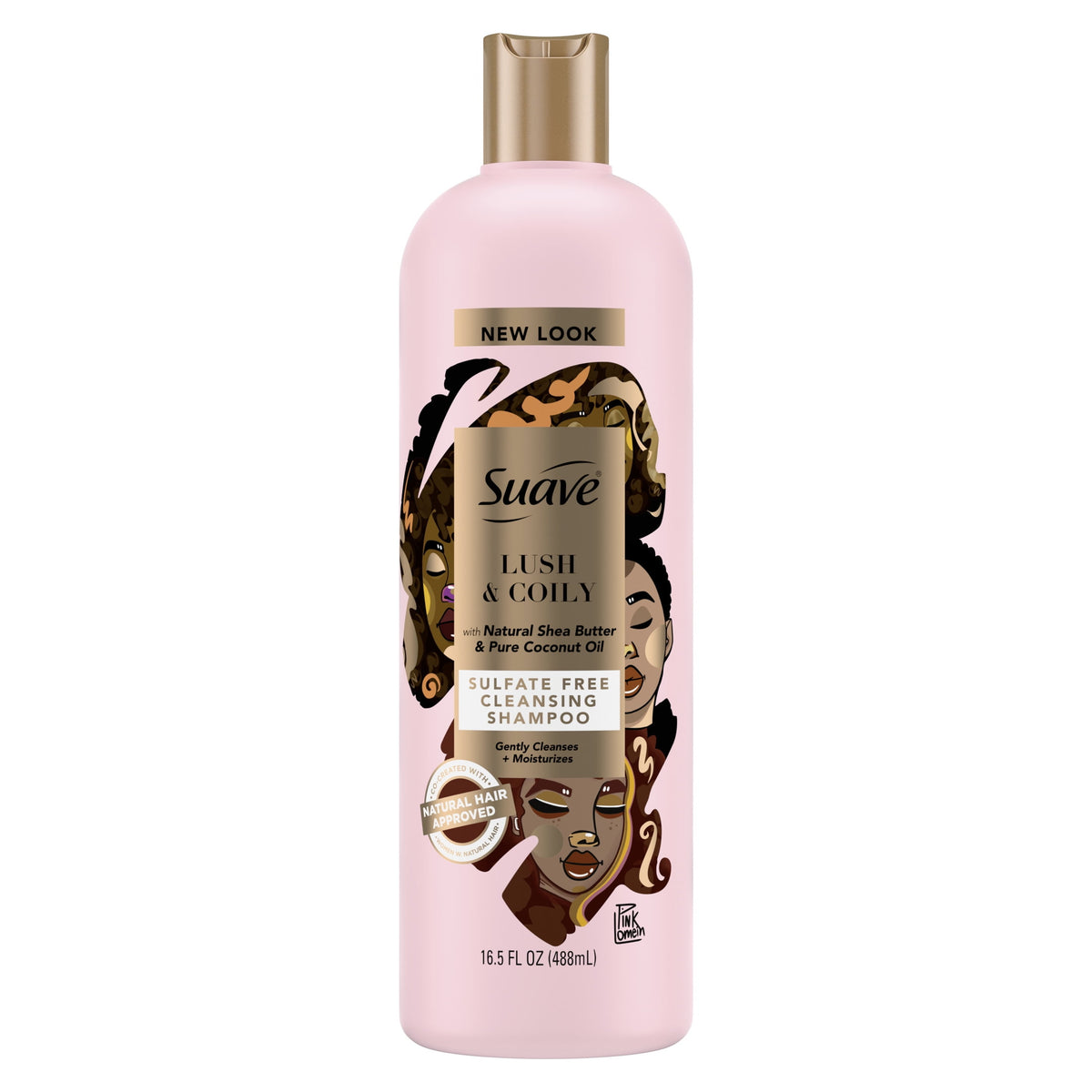 Suave Shea Butter & Pure Coconut Oil Moisturizing Shampoo 16.5OZ