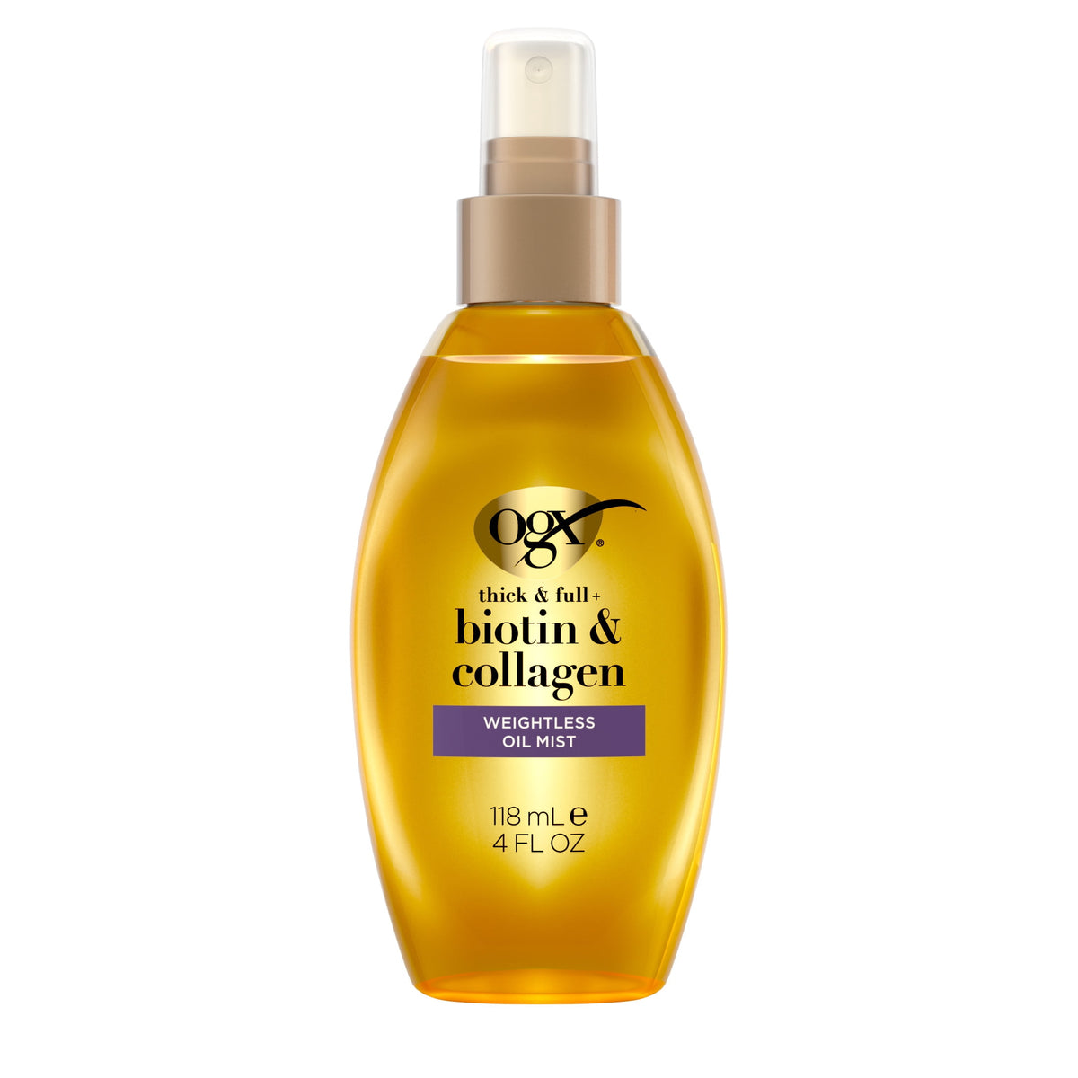 Thick & Full Biotin & Collagen Weightless Hydrating Oil Mist, 4 fl. oz