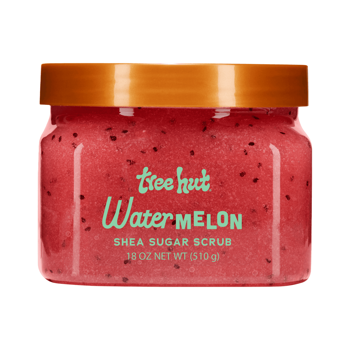 Tree Hut Watermelon Shea Sugar Exfoliating and Hydrating Body Scrub, 18 oz.