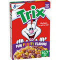 Trix Breakfast Cereal, 6 Fruity Shapes, Made with Whole Grain, 10.7 oz