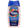 Tums Ultra Strength Heartburn Relief Chewable Antacid Tablets, Berry, 72 Count