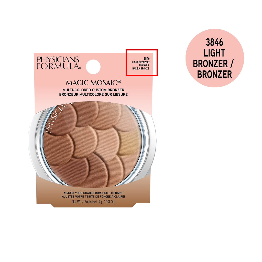 Physicians Formula Magic Mosaic® Multi Colored Custom Face Powder, Light Bronzer