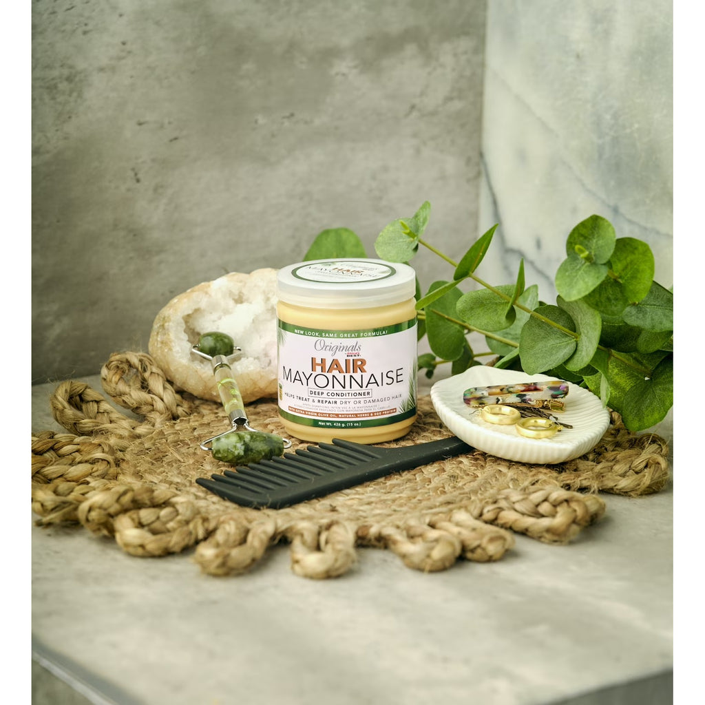 Originals by Africa's Best Hair Mayonnaise Deep Conditioner for Dry, Damaged Hair, 15 oz