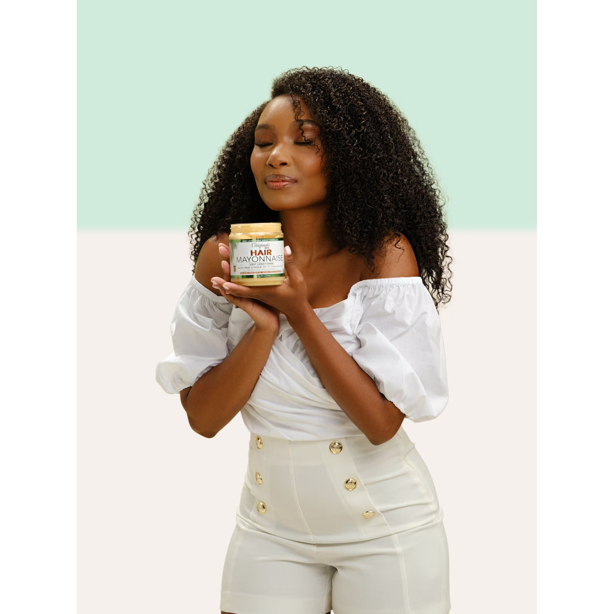 Originals by Africa's Best Hair Mayonnaise Deep Conditioner for Dry, Damaged Hair, 15 oz