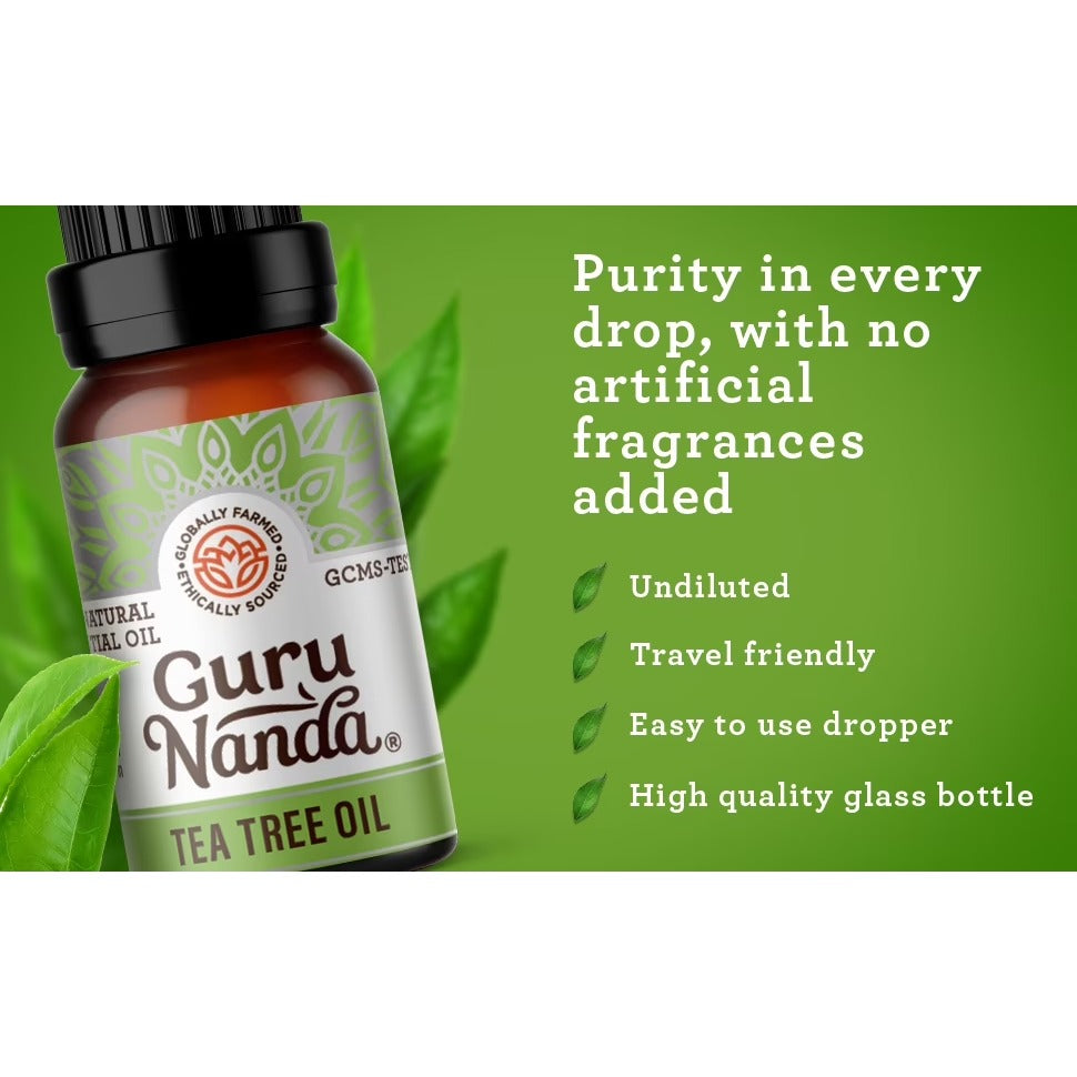 GuruNanda Tea Tree Essential Oil, 0.5 oz
