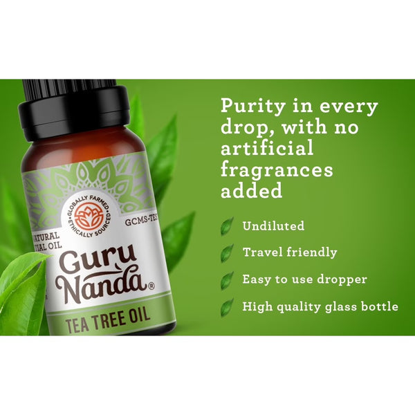 GuruNanda Tea Tree Essential Oil, 0.5 oz