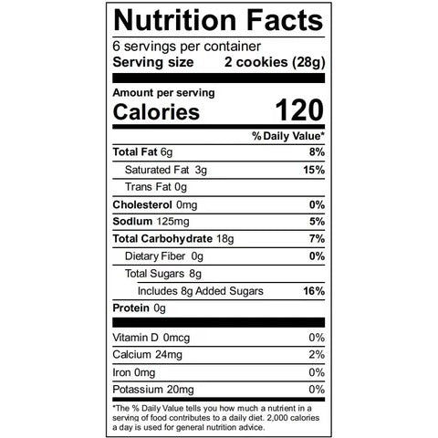 Free To Eat Confetti Cookies, Allergen-Free Gluten-Free & Vegan, 6 oz