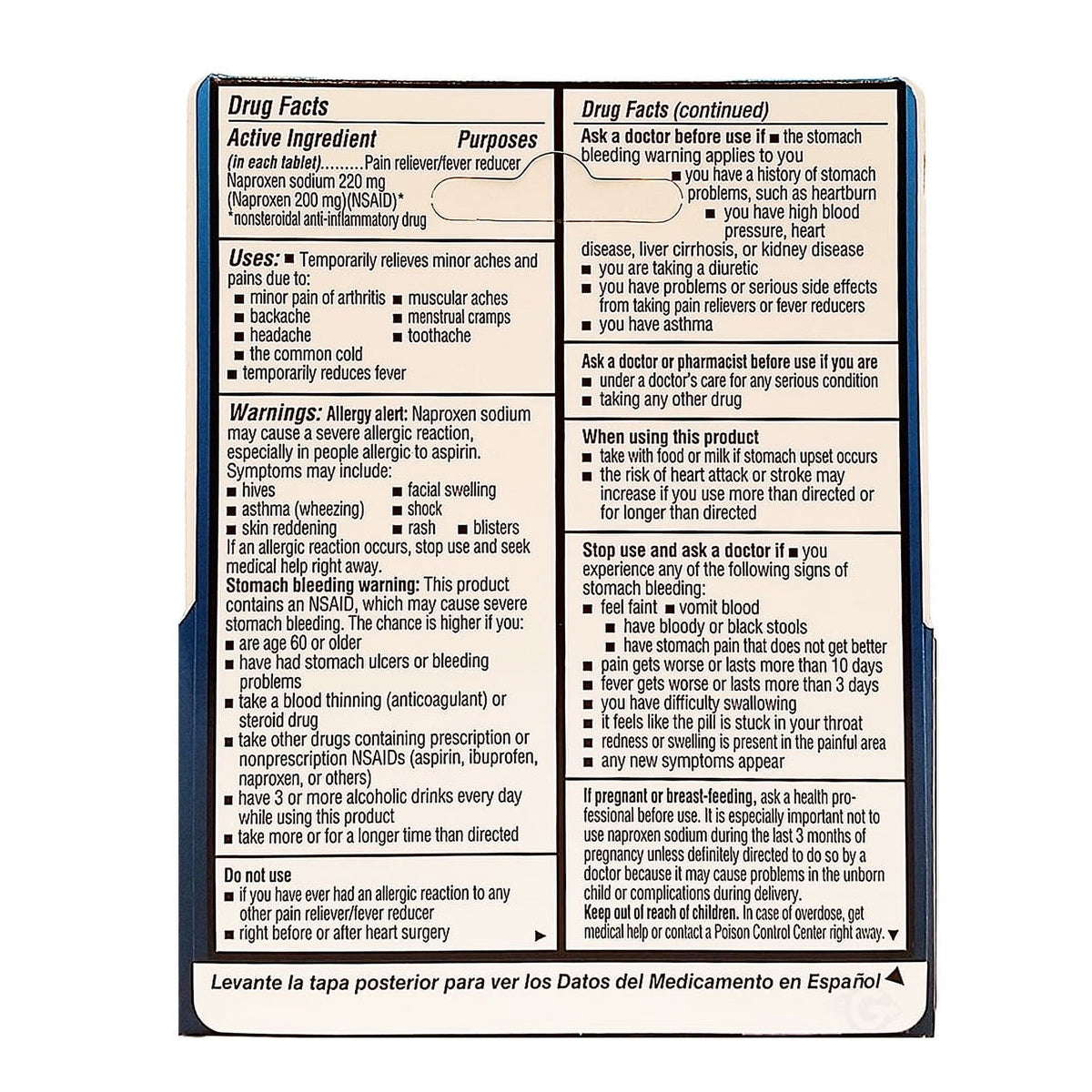 Flanax Pain Reliever/Fever Reducer Tablets, 24 Tablets