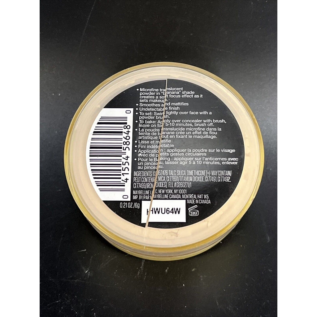 Maybelline New York Translucent Setting Powder, 0.21 oz