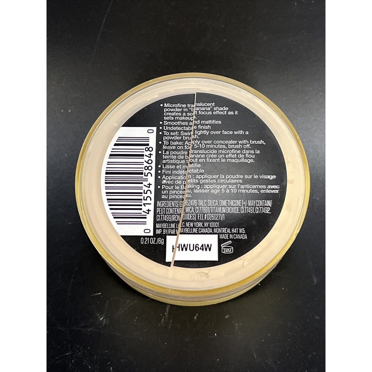 Maybelline New York Translucent Setting Powder, 0.21 oz