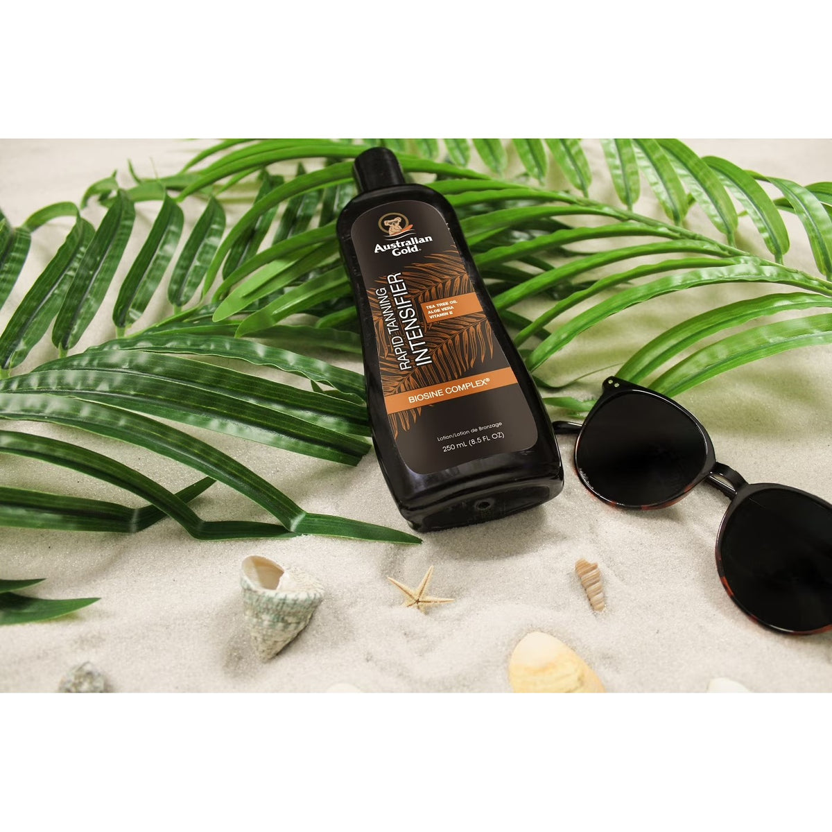 Australian Gold Rapid Tanning Intensifier Lotion with Aloe Vera and Vitamin E, 8.5 fl oz