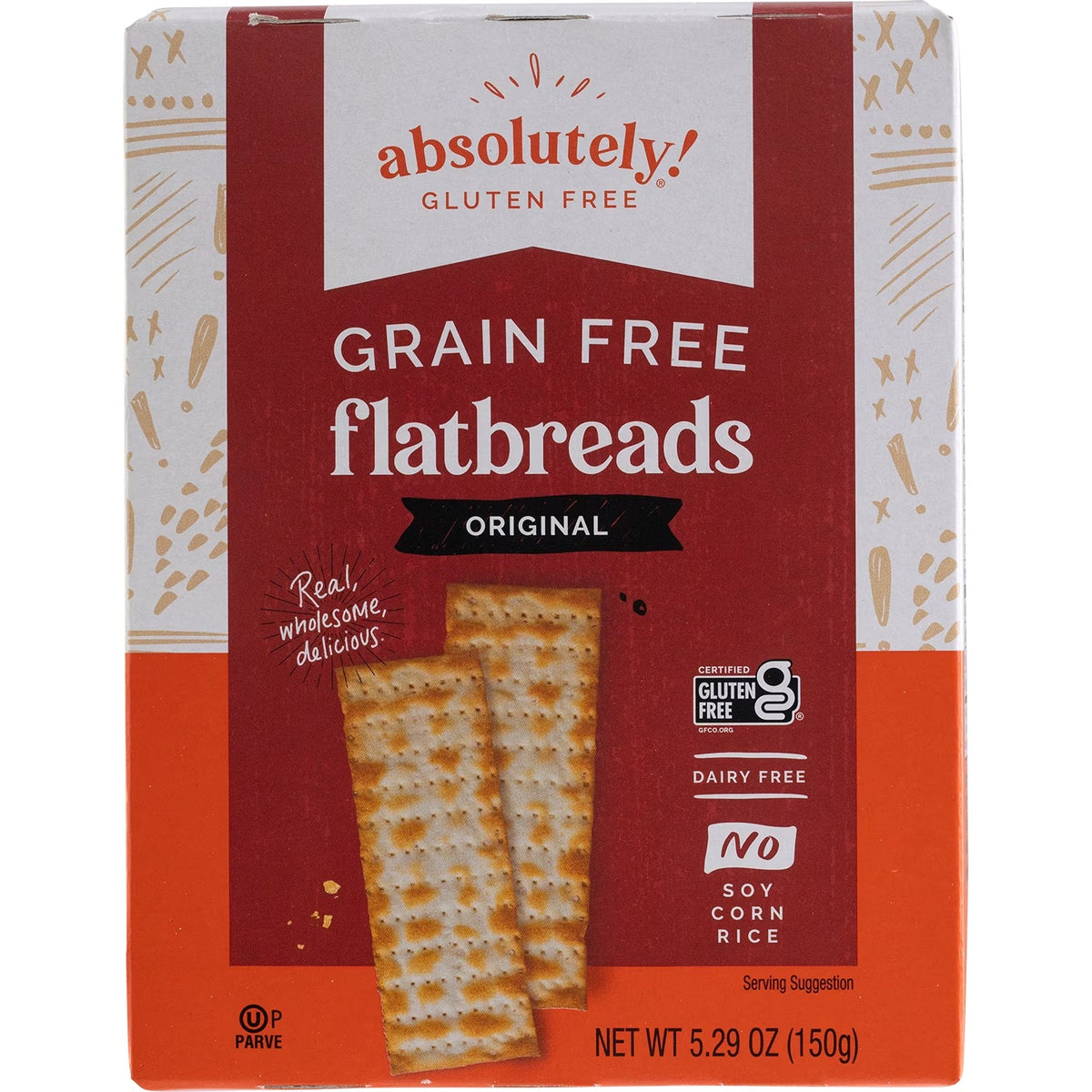 Absolutely Gluten Free Flatbread Original, 5.29oz