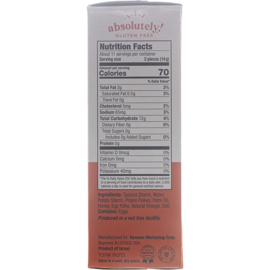 Absolutely Gluten Free Flatbread Original, 5.29oz