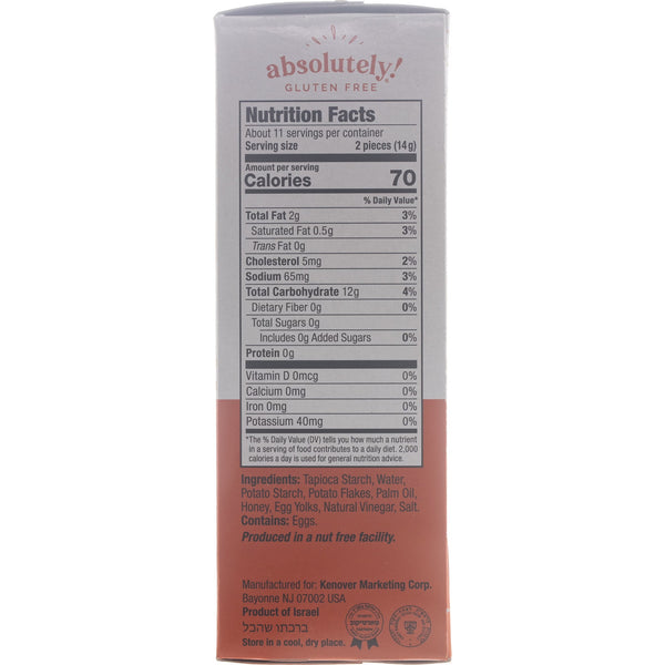 Absolutely Gluten Free Flatbread Original, 5.29oz