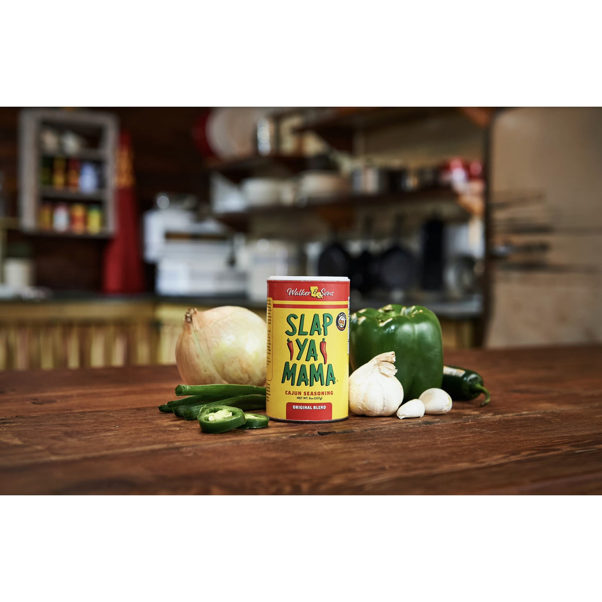 Slap Ya Mama Original Blend Cajun Seasoning, 8 oz Canister – Bold Louisiana-Style Spice for Everyday Cooking