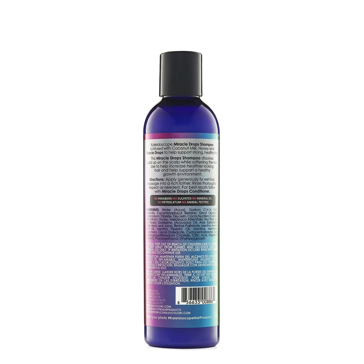 Kaleidoscope Miracle Drops Shampoo 8 fl oz, All Hair Type, Moisturizing, Adult