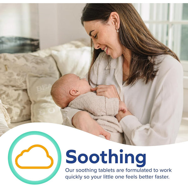 Dr. Talbot's Chamomile Soothing Tablets for Teething Infants, Herbal Supplement, 140 Count