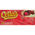 Cella's, Chocolate Covered Cherries, 8 oz, Peanut Free, Gluten Free, Contains Milk and Soy.