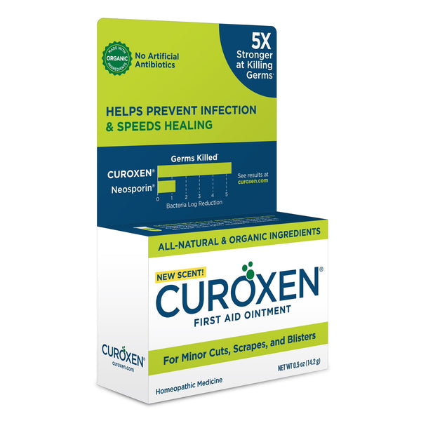 CUROXEN First Aid Ointment, 0.5 oz | All-Natural & Organic Ingredients