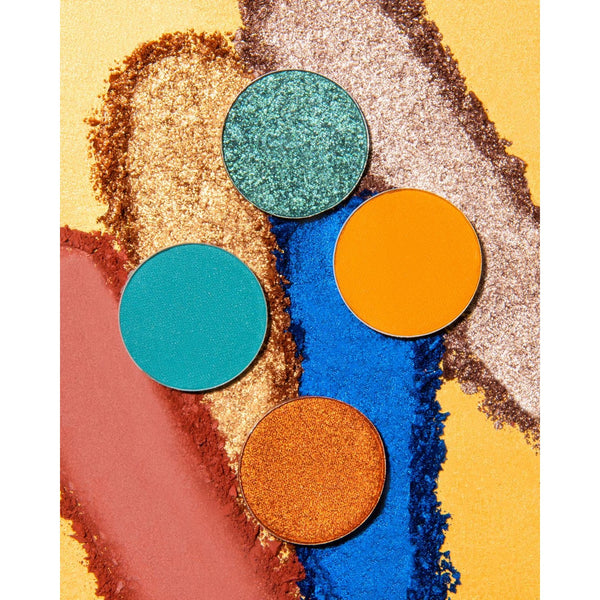 LUNA MAGIC Matte and Shimmer 9 Colors Eyeshadow Palette, Cosmopolitan