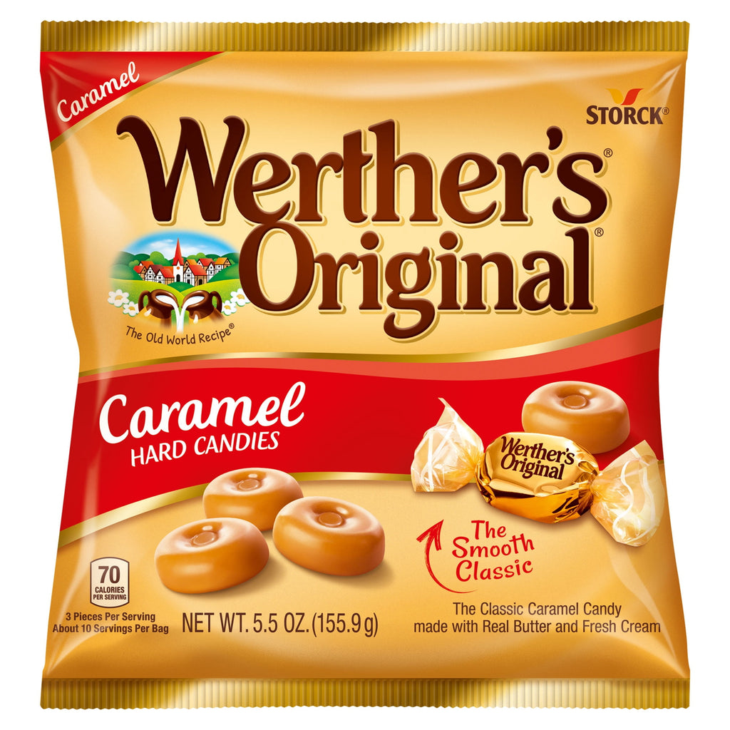 Werthers Original Hard Caramel Candy, 5.5 oz
