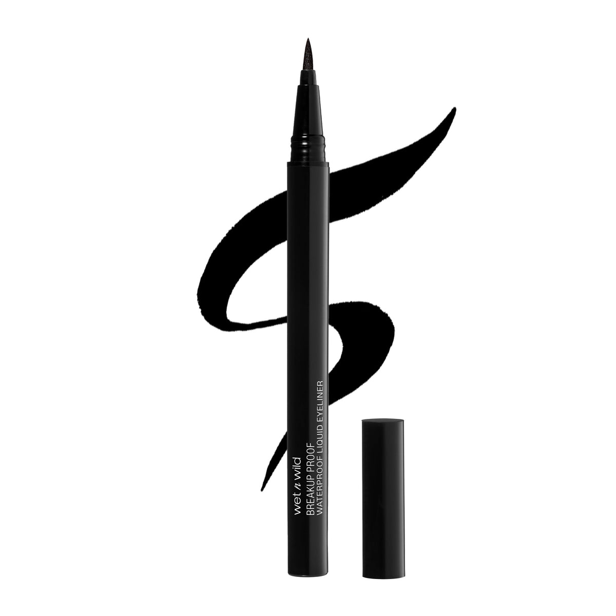 Wet n Wild Mega Last Breakup-Proof Liquid Eyeliner, Black