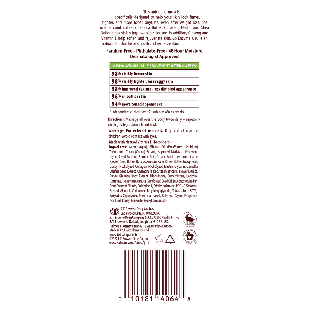 Palmer's Cocoa Butter Formula Firming Butter Lotion, 10.6 fl. oz.