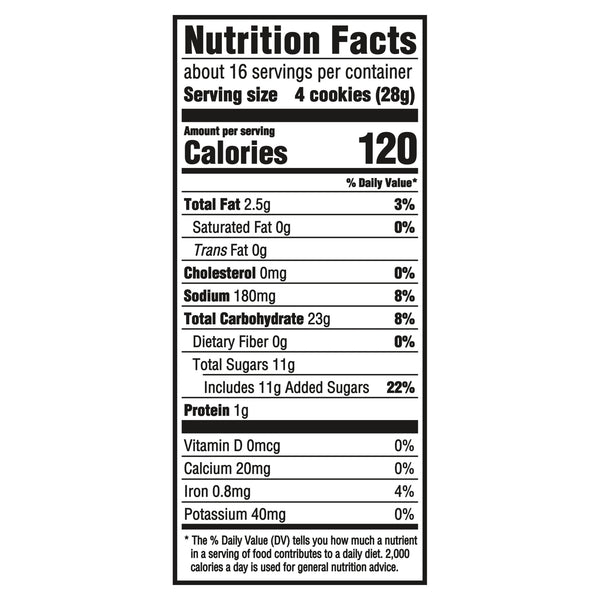 Ginger Snaps Cookies, Ginger Cookies, 16 oz