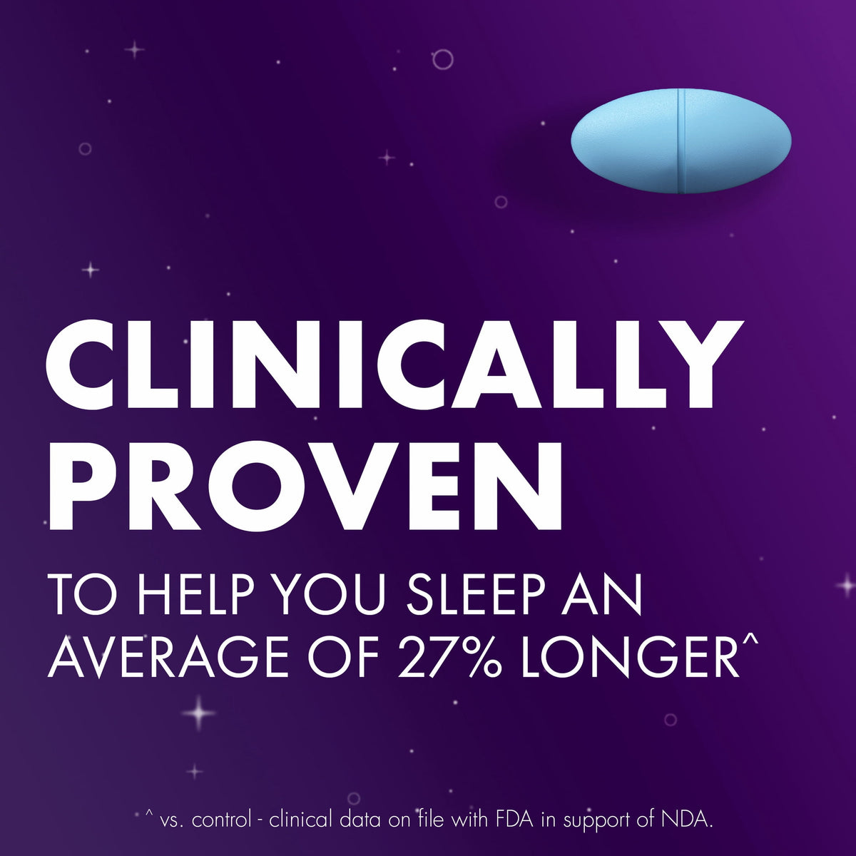 ZzzQuil Nighttime Sleep Aid Ultra Tablets, Doxylamine 25mg Sleeping Pills, 48 Count