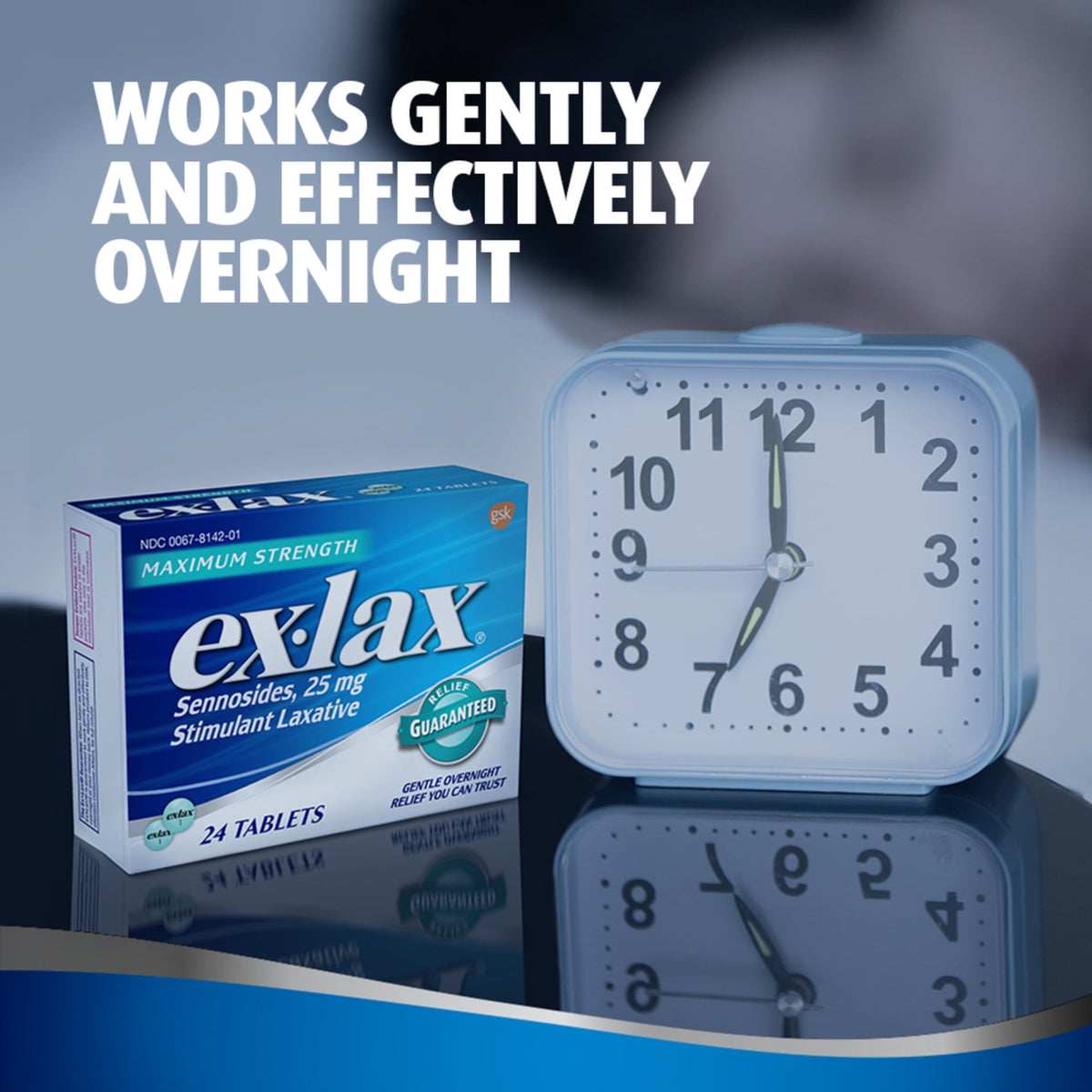 Ex-Lax Maximum Strength Stimulant Laxative Constipation Relief Pills for Occasional Constipation - 24 Count