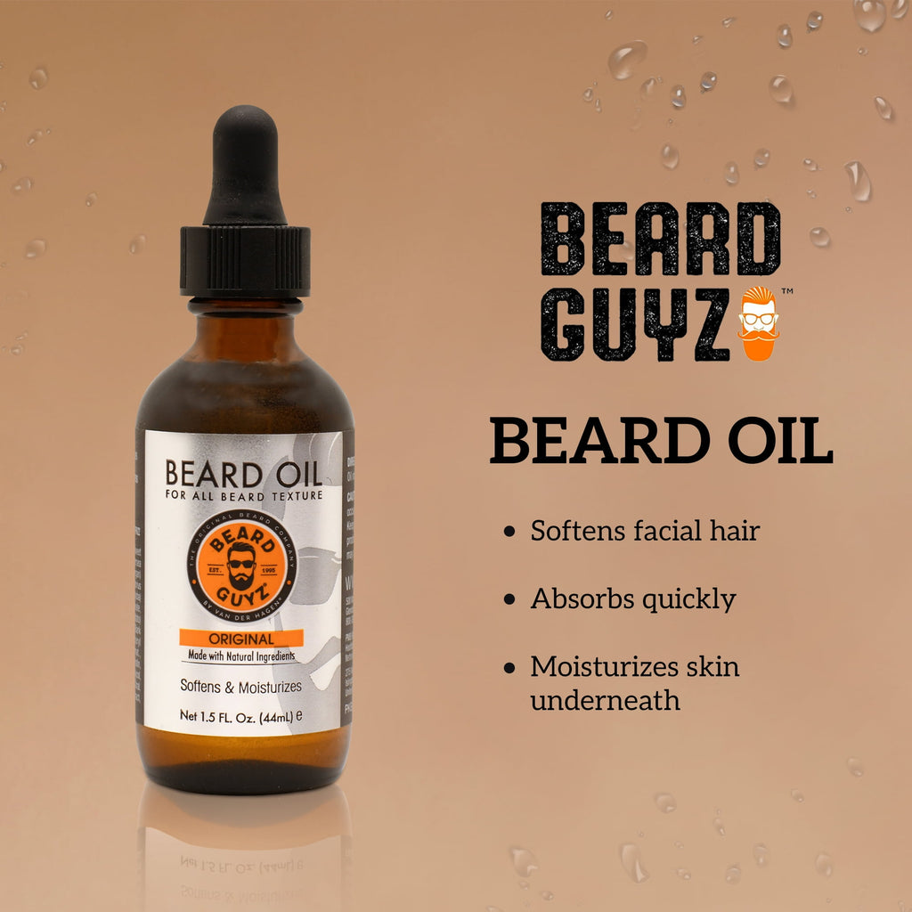 Beard Guyz Beard Oil for Men, Hydrating Formula with Natural Oils, 1.5 fl oz.