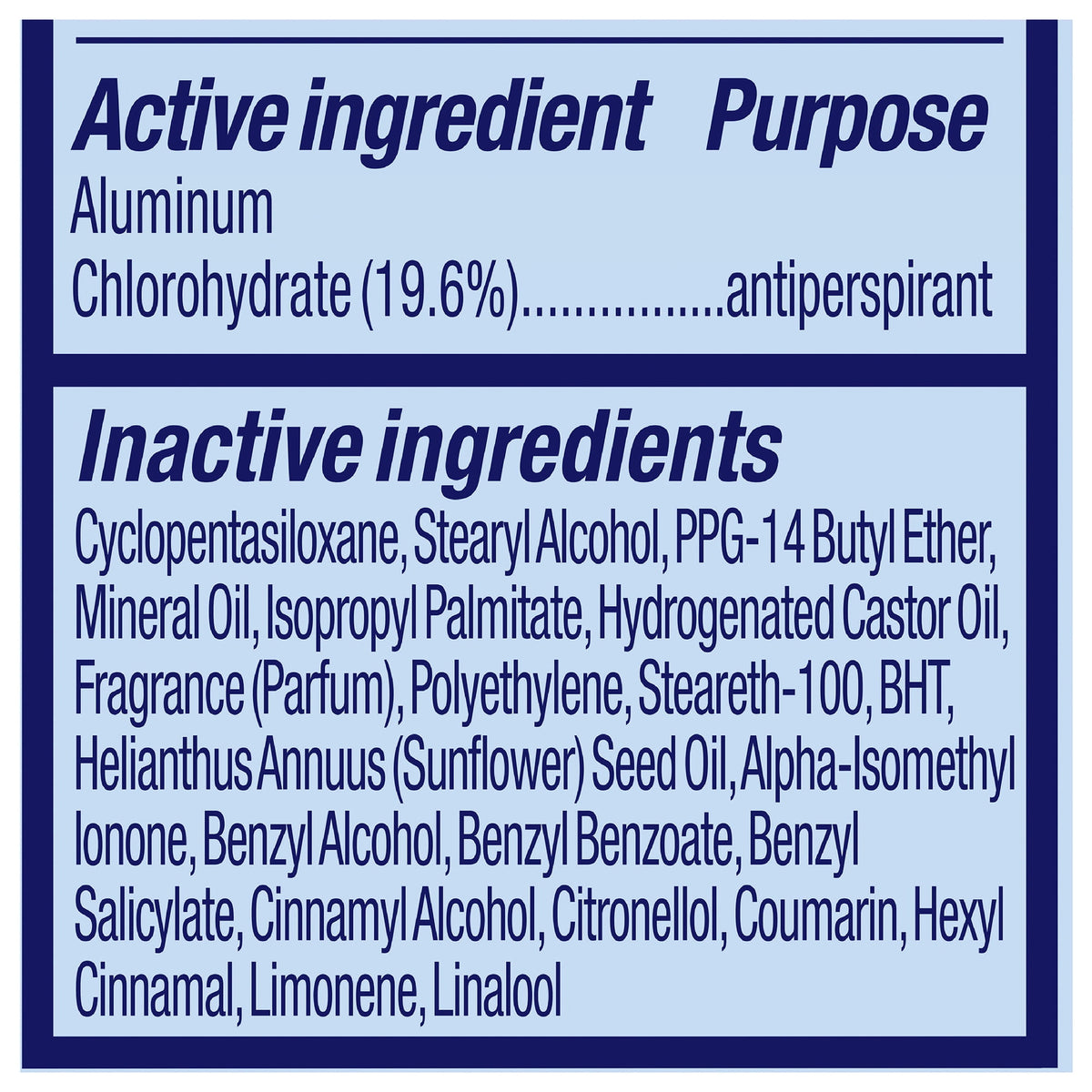 Dove Invisible Solid Anti-Perspirant Deodorant, Powder, 2.6 oz