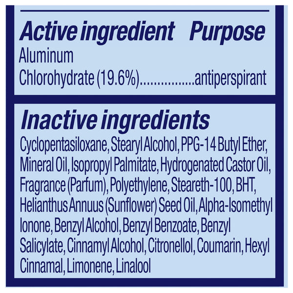 Dove Invisible Solid Anti-Perspirant Deodorant, Powder, 2.6 oz