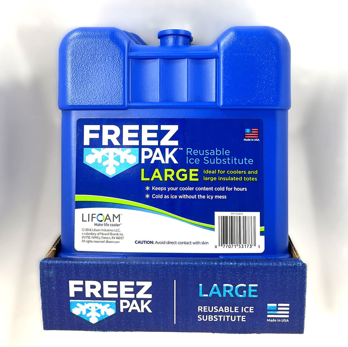 Freez Pak Large Reusable Ice Pack with Hard Shell, 2.4lbs